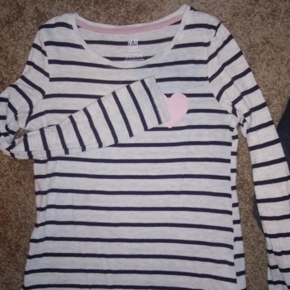 H&M Shirts & Tops | 3 Hm Long Sleeve Tops | Poshmark